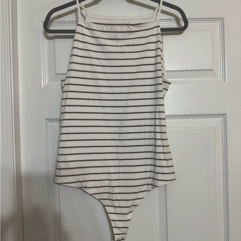 Abercrombie Striped Bodysuit